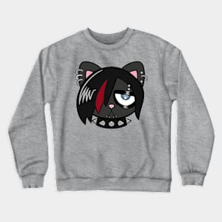 Cheer Up Emo Cat! Crewneck Sweatshirt